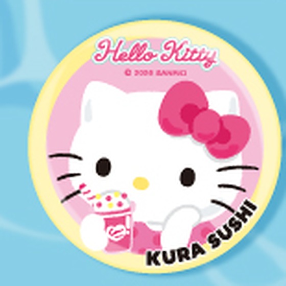 Hello Kitty 胸章